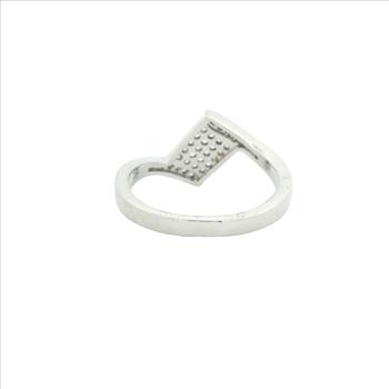 NO RESERVE 1.40 Ct Cubic Zirconia 925 Sterling Silver Ring