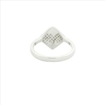 NO RESERVE 1.43 Ct Cubic Zirconia 925 Sterling Silver Ring