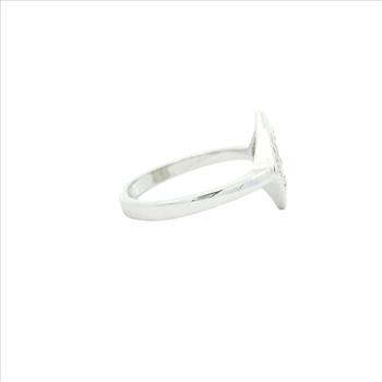 NO RESERVE 1.43 Ct Cubic Zirconia 925 Sterling Silver Ring