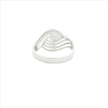 NO RESERVE 1.43 Ct Cubic Zirconia 925 Sterling Silver Ring