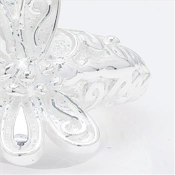 NO RESERVE 1.50 Ct Pear Paraiba Topaz 925 Sterling Silver Ring