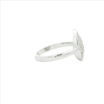 NO RESERVE 1.51 Ct Cubic Zirconia 925 Sterling Silver Ring