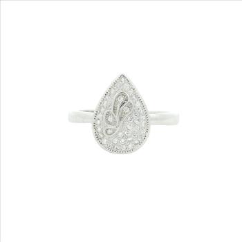 NO RESERVE 1.51 Ct Cubic Zirconia 925 Sterling Silver Ring