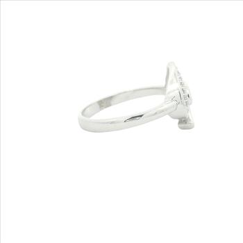 NO RESERVE 1.52 Ct Cubic Zirconia 925 Sterling Silver Ring