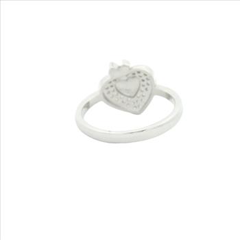 NO RESERVE 1.54 Ct Cubic Zirconia 925 Sterling Silver Ring