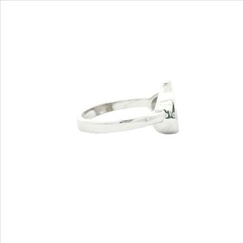 NO RESERVE 1.55 Ct Cubic Zirconia 925 Sterling Silver Ring