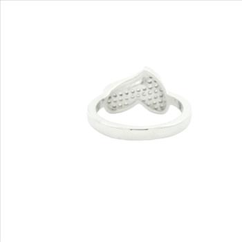 NO RESERVE 1.55 Ct Cubic Zirconia 925 Sterling Silver Ring