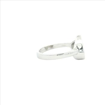 NO RESERVE 1.55 Ct Cubic Zirconia 925 Sterling Silver Ring