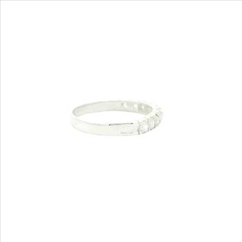 NO RESERVE 1.55 Ct Cubic Zirconia 925 Sterling Silver Ring