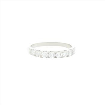 NO RESERVE 1.55 Ct Cubic Zirconia 925 Sterling Silver Ring