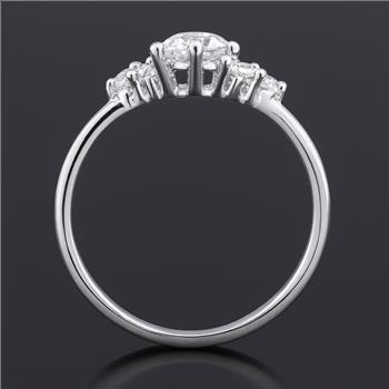 NO RESERVE 1.65 Ct Cubic Zirconia 925 Sterling Silver Ring