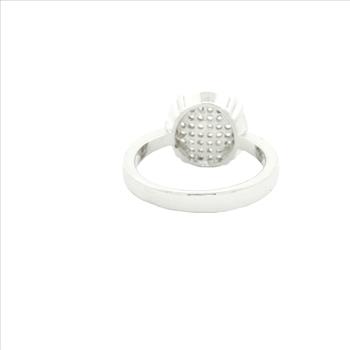 NO RESERVE 1.68 Ct Cubic Zirconia 925 Sterling Silver Ring