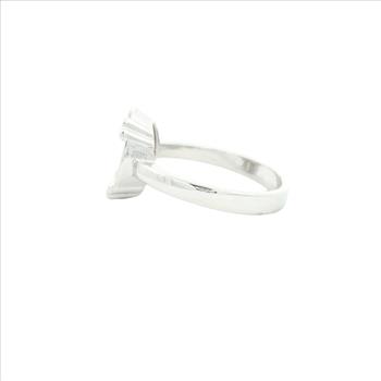 NO RESERVE 1.68 Ct Cubic Zirconia 925 Sterling Silver Ring