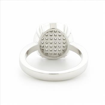 NO RESERVE 1.68 Ct Cubic Zirconia 925 Sterling Silver Ring