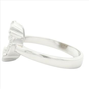 NO RESERVE 1.68 Ct Cubic Zirconia 925 Sterling Silver Ring