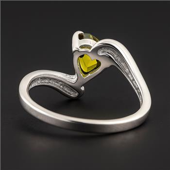 NO RESERVE 1.68 Ct Cubic Zirconia 925 Sterling Silver Ring