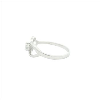 NO RESERVE 1.72 Ct Cubic Zirconia 925 Sterling Silver Ring