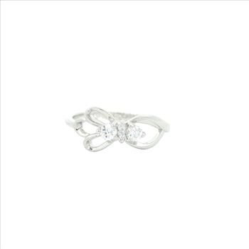 NO RESERVE 1.72 Ct Cubic Zirconia 925 Sterling Silver Ring