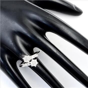 NO RESERVE 1.75 Ct Cubic Zirconia 925 Sterling Silver Ring