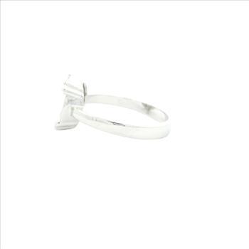 NO RESERVE 1.76 Ct Cubic Zirconia 925 Sterling Silver Ring