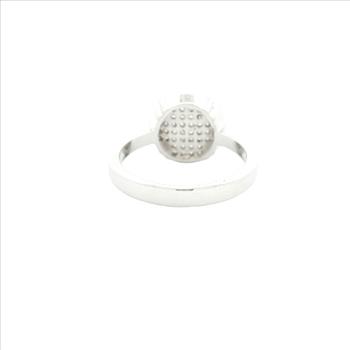 NO RESERVE 1.76 Ct Cubic Zirconia 925 Sterling Silver Ring