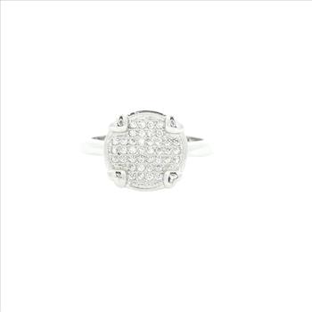 NO RESERVE 1.76 Ct Cubic Zirconia 925 Sterling Silver Ring