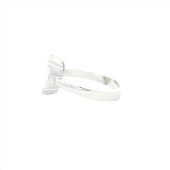 NO RESERVE 1.79 Ct Cubic Zirconia 925 Sterling Silver Ring