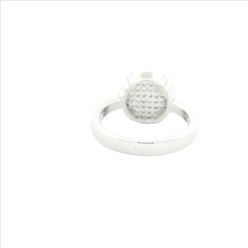 NO RESERVE 1.79 Ct Cubic Zirconia 925 Sterling Silver Ring