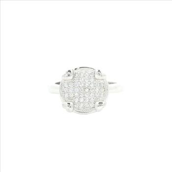NO RESERVE 1.79 Ct Cubic Zirconia 925 Sterling Silver Ring