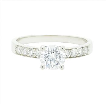 NO RESERVE 1.95 Ct Cubic Zirconia 925 Sterling Silver Ring