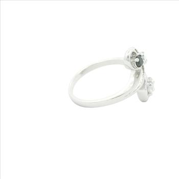 NO RESERVE 2.00 Ct Cubic Zirconia 925 Sterling Silver Ring