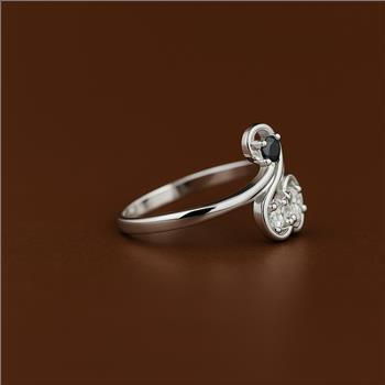 NO RESERVE 2.00 Ct Cubic Zirconia 925 Sterling Silver Ring