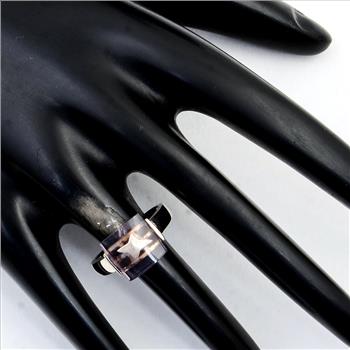 NO RESERVE 2.03 Ct Amethyst 925 Sterling Silver Ring