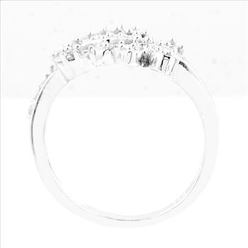 NO RESERVE 2.03 Ct Cubic Zirconia 925 Sterling Silver Ring