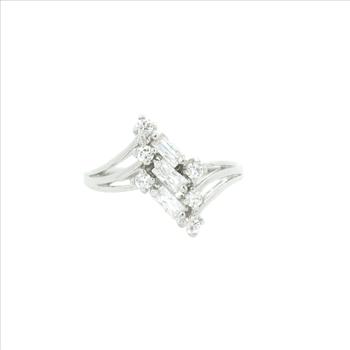 NO RESERVE 2.50 Ct Cubic Zirconia 925 Sterling Silver Ring