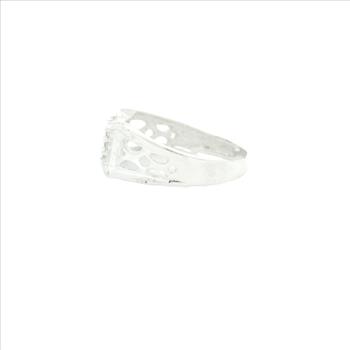NO RESERVE 2.58 Ct Cubic Zirconia 925 Sterling Silver Ring