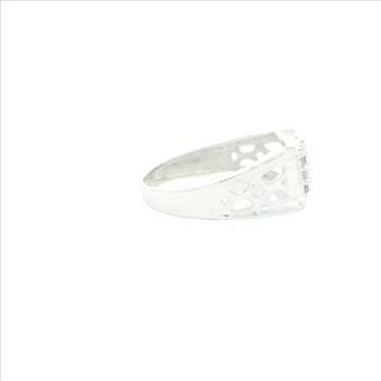 NO RESERVE 2.58 Ct Cubic Zirconia 925 Sterling Silver Ring