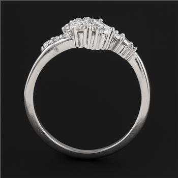 NO RESERVE 2.61 Ct Cubic Zirconia 925 Sterling Silver Ring