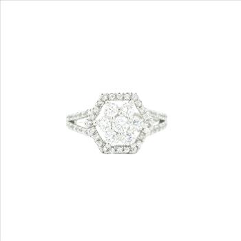 NO RESERVE 2.85 Ct Cubic Zirconia 925 Sterling Silver Ring