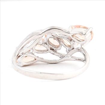 NO RESERVE 2.93 Ct Cubic Zirconia 925 Sterling Silver Ring