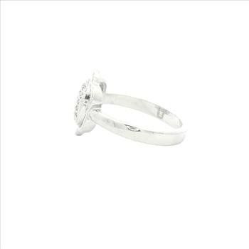 NO RESERVE 3.15 Ct Cubic Zirconia 925 Sterling Silver Ring