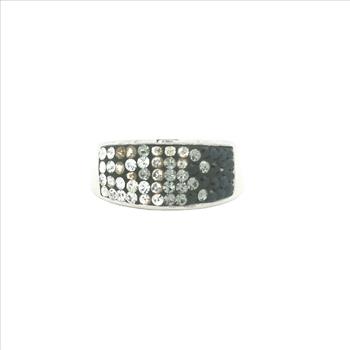 NO RESERVE 3.16 Ct Cubic Zirconia 925 Sterling Silver Ring