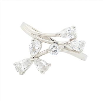 NO RESERVE 3.25 Ct Cubic Zirconia 925 Sterling Silver Ring