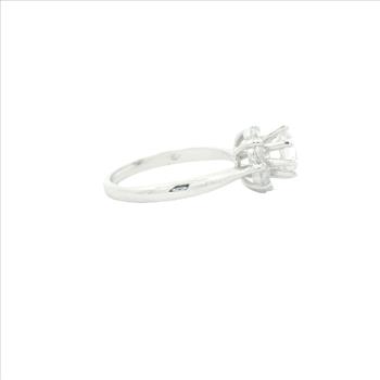 NO RESERVE 3.35 Ct Cubic Zirconia 925 Sterling Silver Ring