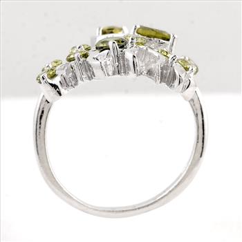 NO RESERVE 3.45 Ct Cubic Zirconia 925 Sterling Silver Ring