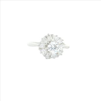 NO RESERVE 3.50 Ct Cubic Zirconia 925 Sterling Silver Ring