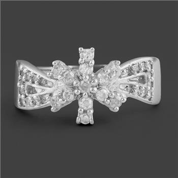 NO RESERVE 3.53 Ct Cubic Zirconia 925 Sterling Silver Ring