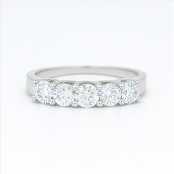 NO RESERVE 3.54 Ct Cubic Zirconia 925 Sterling Silver Ring