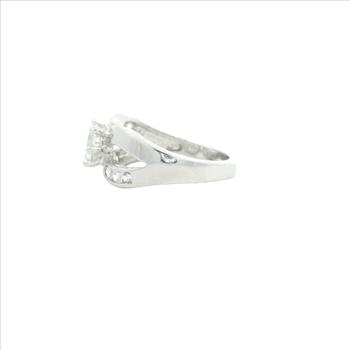 NO RESERVE 3.65 Ct Cubic Zirconia 925 Sterling Silver Ring