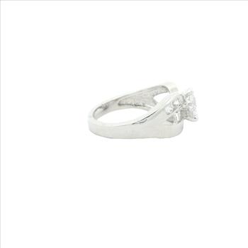 NO RESERVE 3.65 Ct Cubic Zirconia 925 Sterling Silver Ring